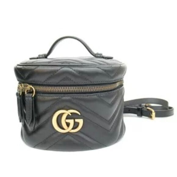 Gucci GG Marmont Mini Rucksack Quilted Leather Packaging Backpack - Picture 1 of 1